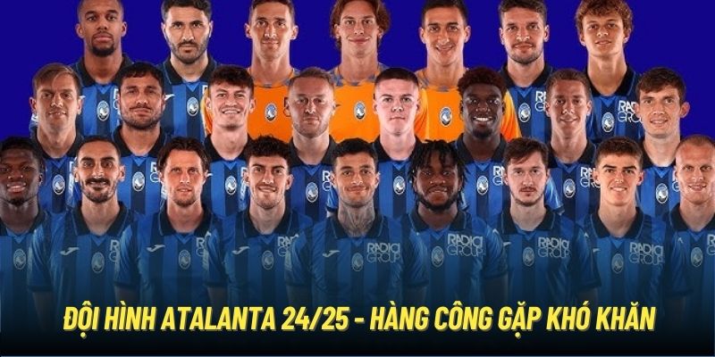 Đội Hình Atalanta 24/25